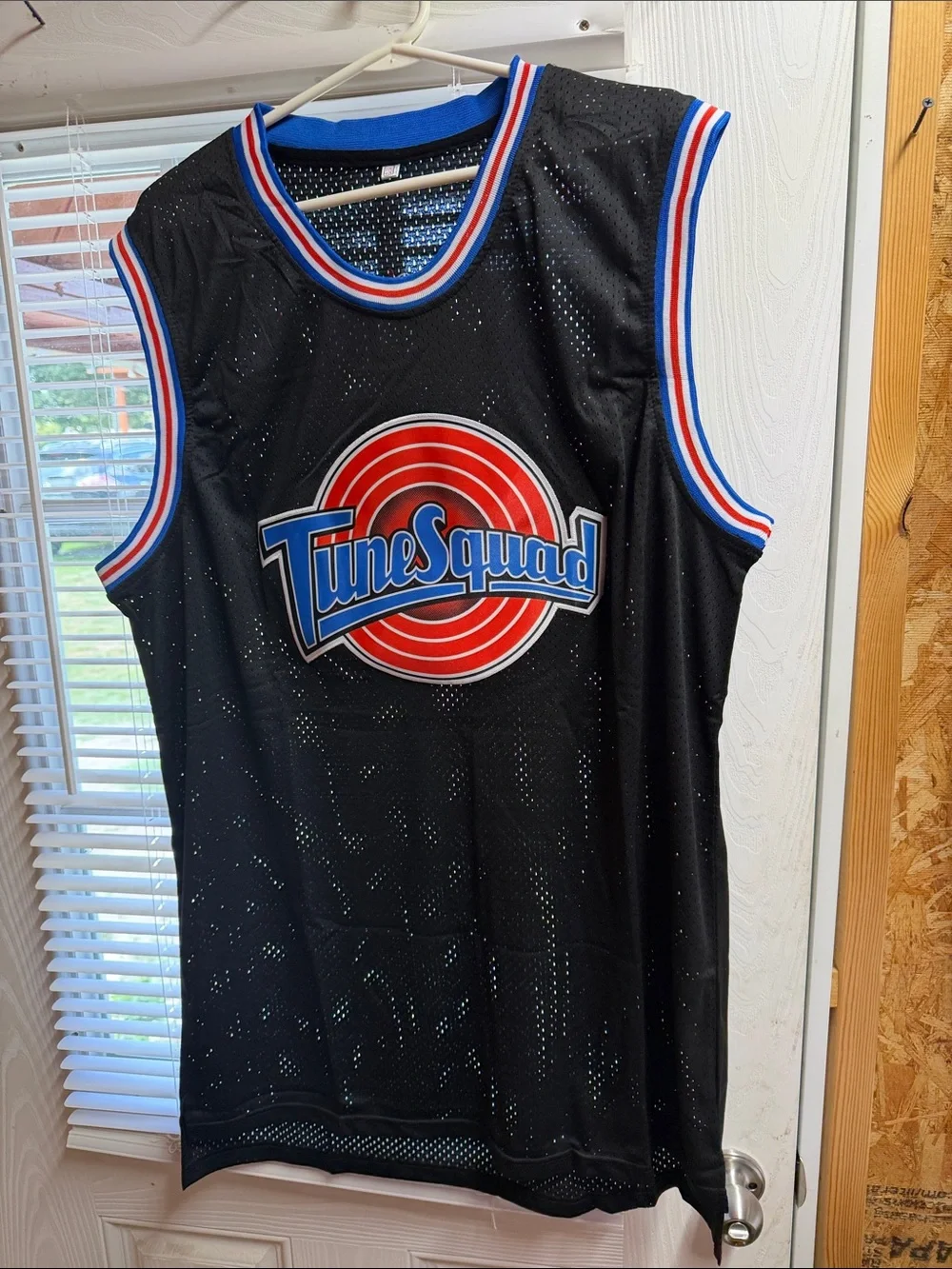 Jordan Black/White Jersey with Blue and Red Trim ( XXXL)
